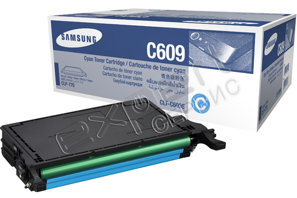 Заправка картриджа Samsung CLT-C609S Cyan